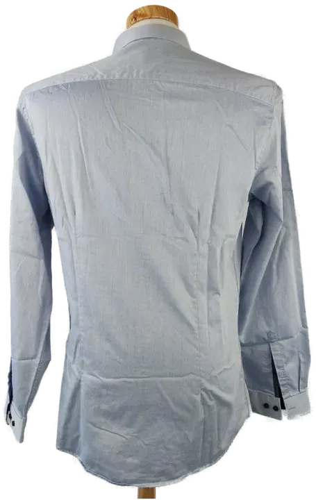 Angelo Litrico Herrenhemd hellblau - M (Slim fit) - Bild 3
