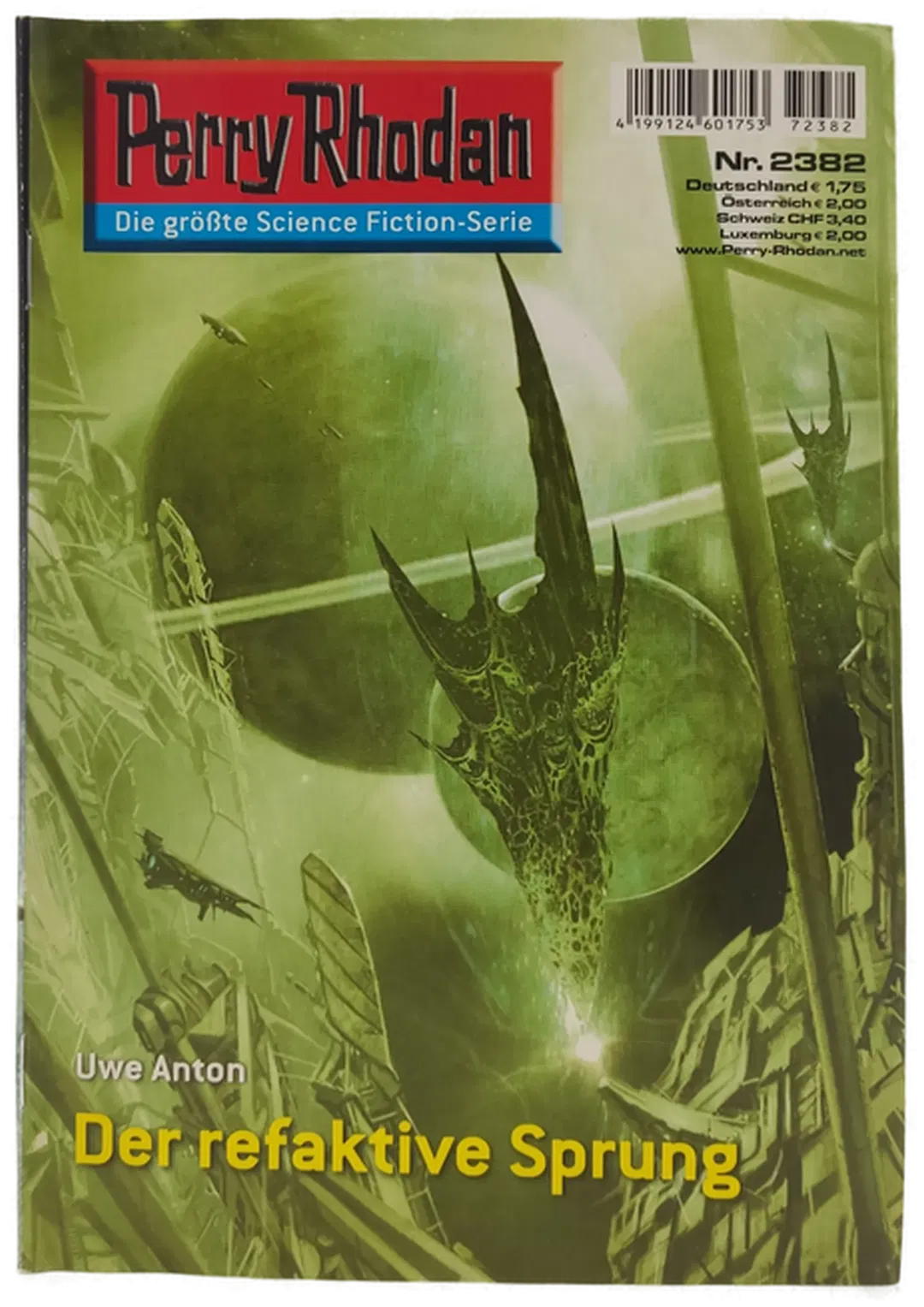 Romanheft Perry Rhodan Der refaktive Sprung Erstauflage Nr.2482 - Bild 1