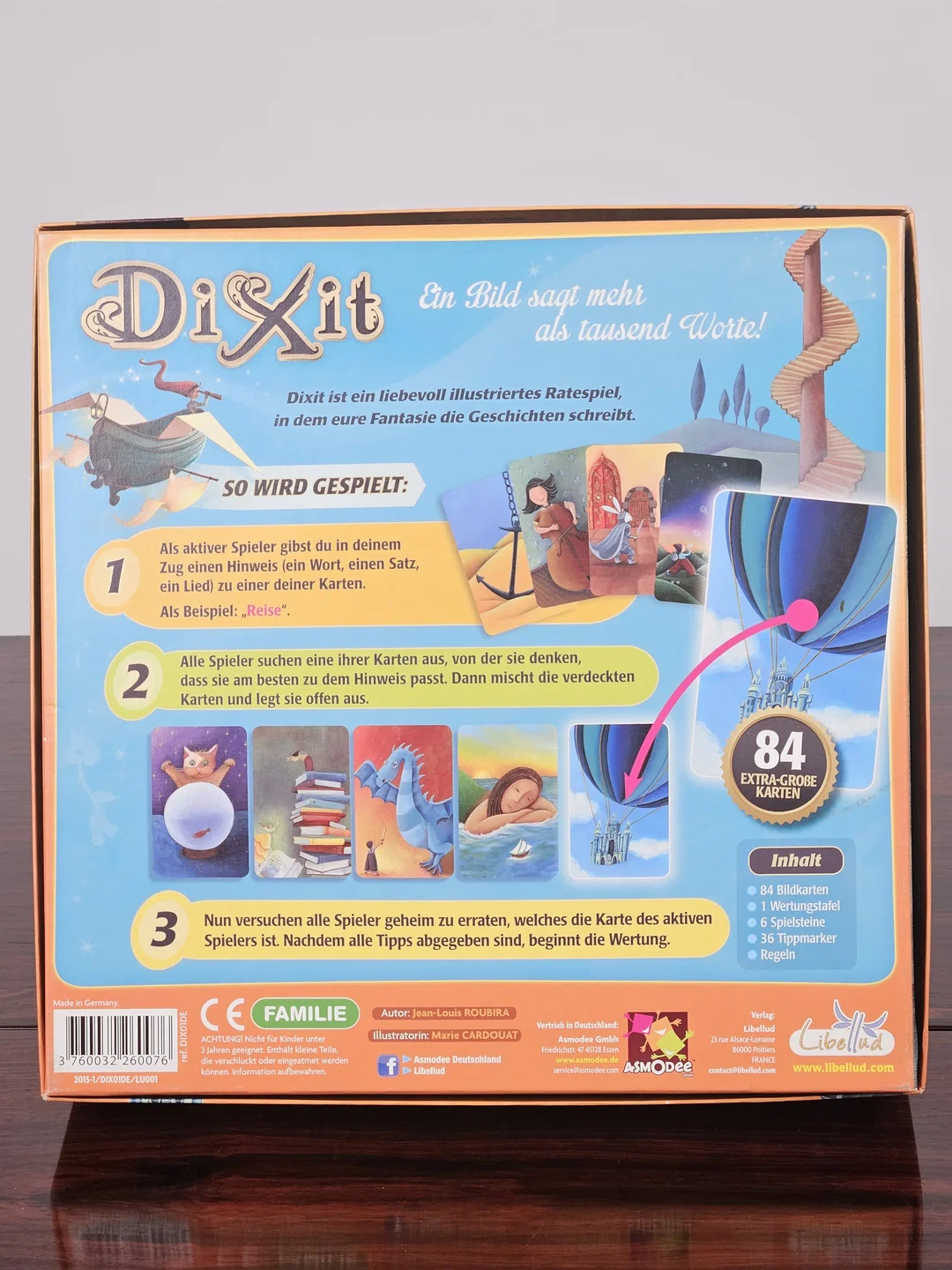 Dixit - Gesellschaftsspiel - Libellud – Bild 2