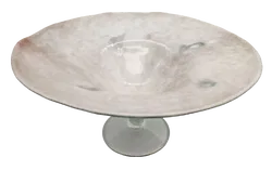 Dekorative Glas-Schale, grau/grün - Bild 2