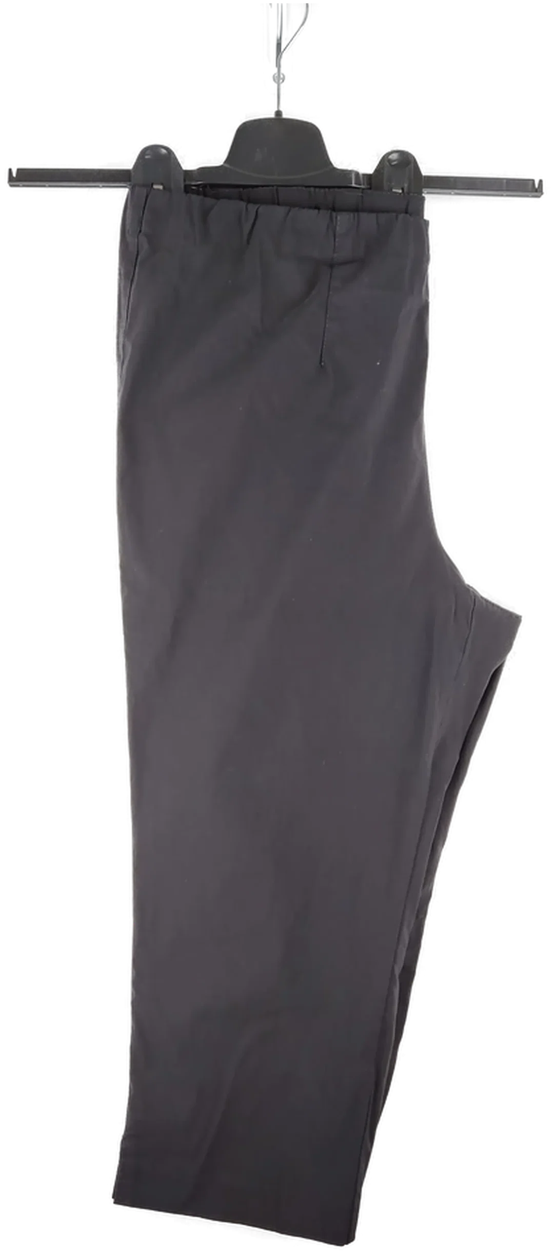Stretchhose 'Ulla Popken', halblang mit Gummizugbund, schwarz, Größe 50 – Bild 2