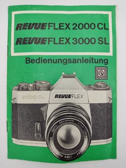 Analoge Spiegelreflexkamera Revueflex 3000 SL, mit 3 Objektiven und Metz-mecablitz 44CT1, sehr gepflegt, Funktion ungeprüft – Vorschau 8