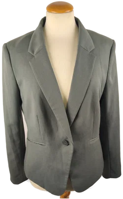 Damenblazer H&M Größe 42 Unifarben | Business-Eleganz – Vorschau 1
