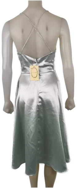 Eva & Lola, Festkleid, Gr. S, Ballkleid, mintgrün metallic - Bild 5