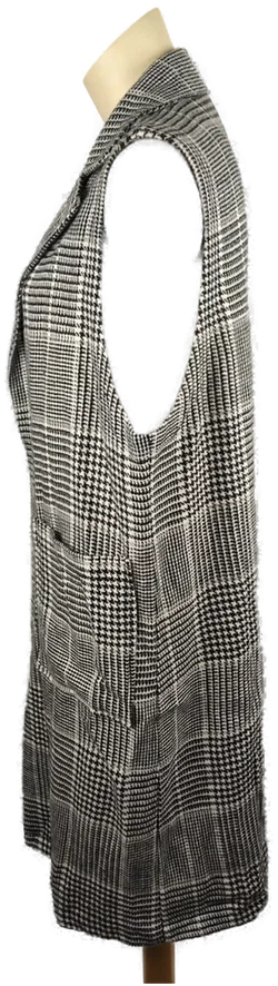 s.Oliver Damengilet Schwarz-Weiß Kariert | Retro-Charme – Vorschau 2