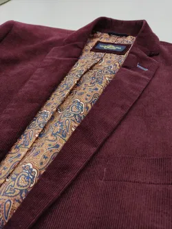 Club Royal Premium Herren Sakko, weinrot - Gr. XL - Bild 3