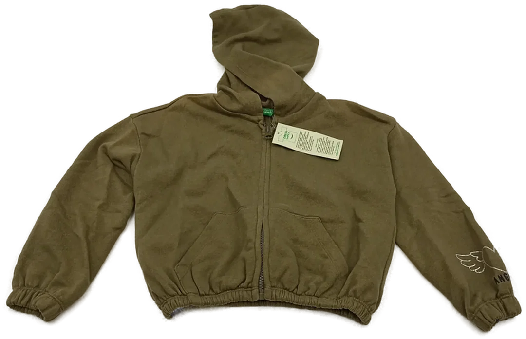 United Colors of Benetton Kinderpullover grün Gr. XS  - Bild 1