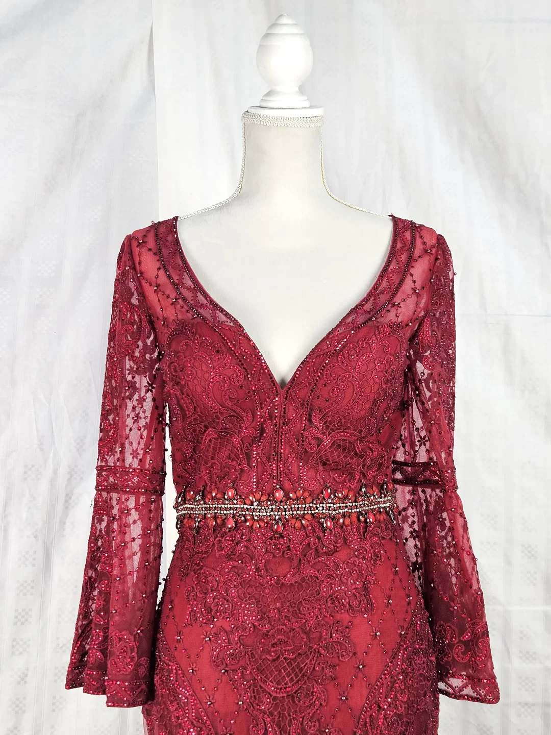 Abendkleid - 05 - Lara Design (New York) - Gr. M – Bild 6