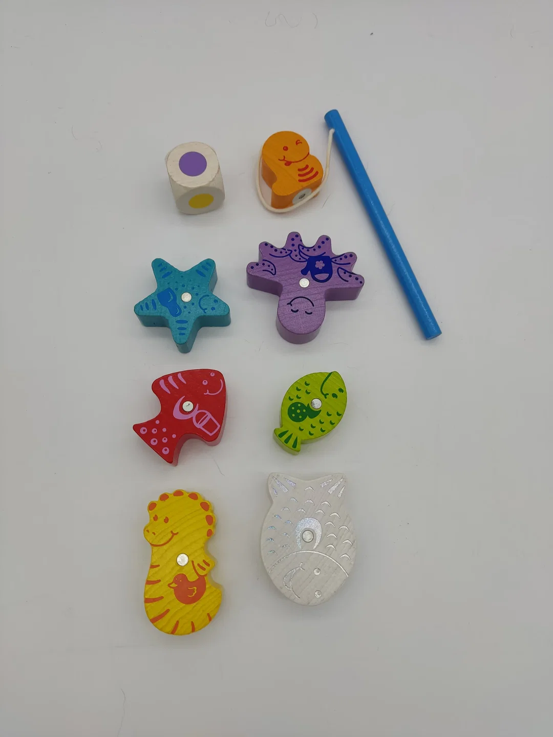 Spiel "Fische angeln", bunt – Bild 5