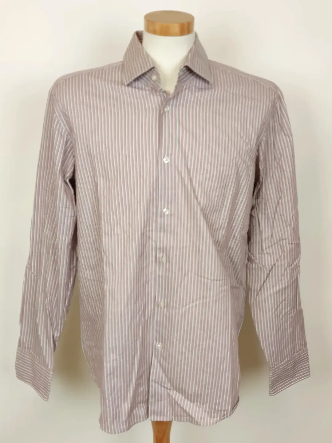 Boss Herren Hemd gestreift Gr. 43 - Bild 1