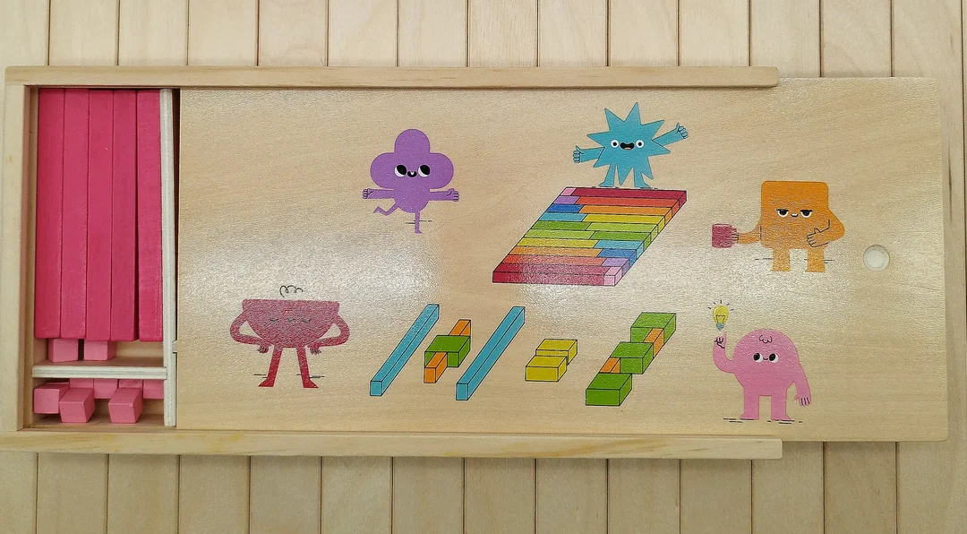 Rechenstäbchen Toylino Holz | Spielend Zahlen Entdecken – Bild 4