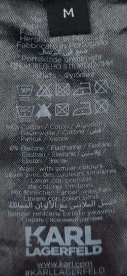 Karl Lagerfeld Herren Shirt Gr. M - Bild 4