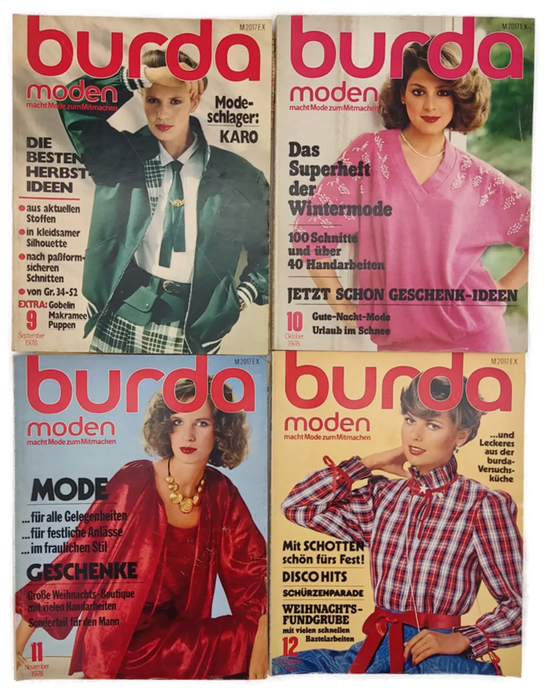 Burda Modezeitschrift 12 Hefte 1978 – Bild 3