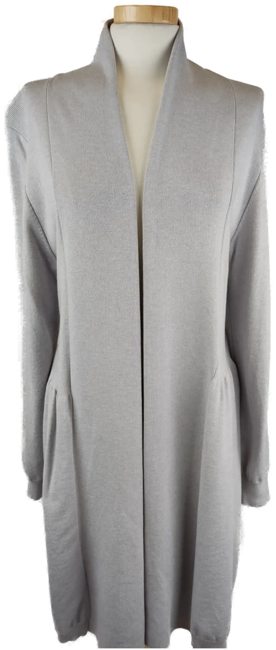 FLAMM Wien Damen Strickjacke hellgrau - M/38 - Bild 4