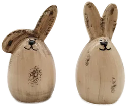 Dekoratives Häschen SET - ca. 9cm hoch - Bild 1