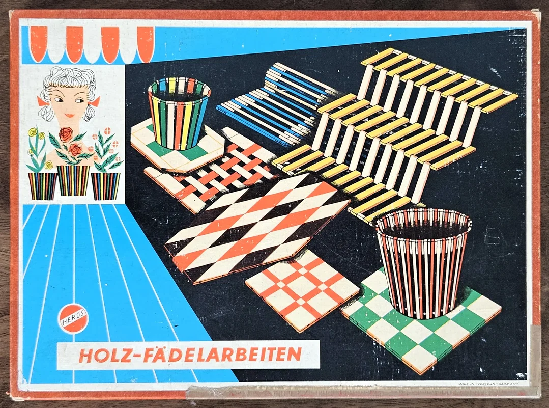 Vintagespiel - Holz-Fädelarbeiten - Heros – Bild 1