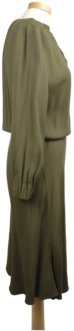 H&M Damenkleid grün midi - M/38 - Bild 3