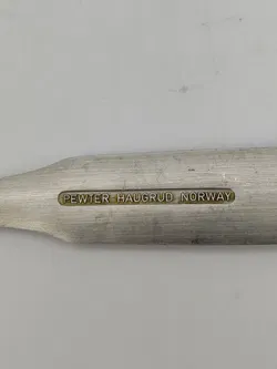 Pewter Haugrud Norway - Vintage Salatbesteck - Bild 5