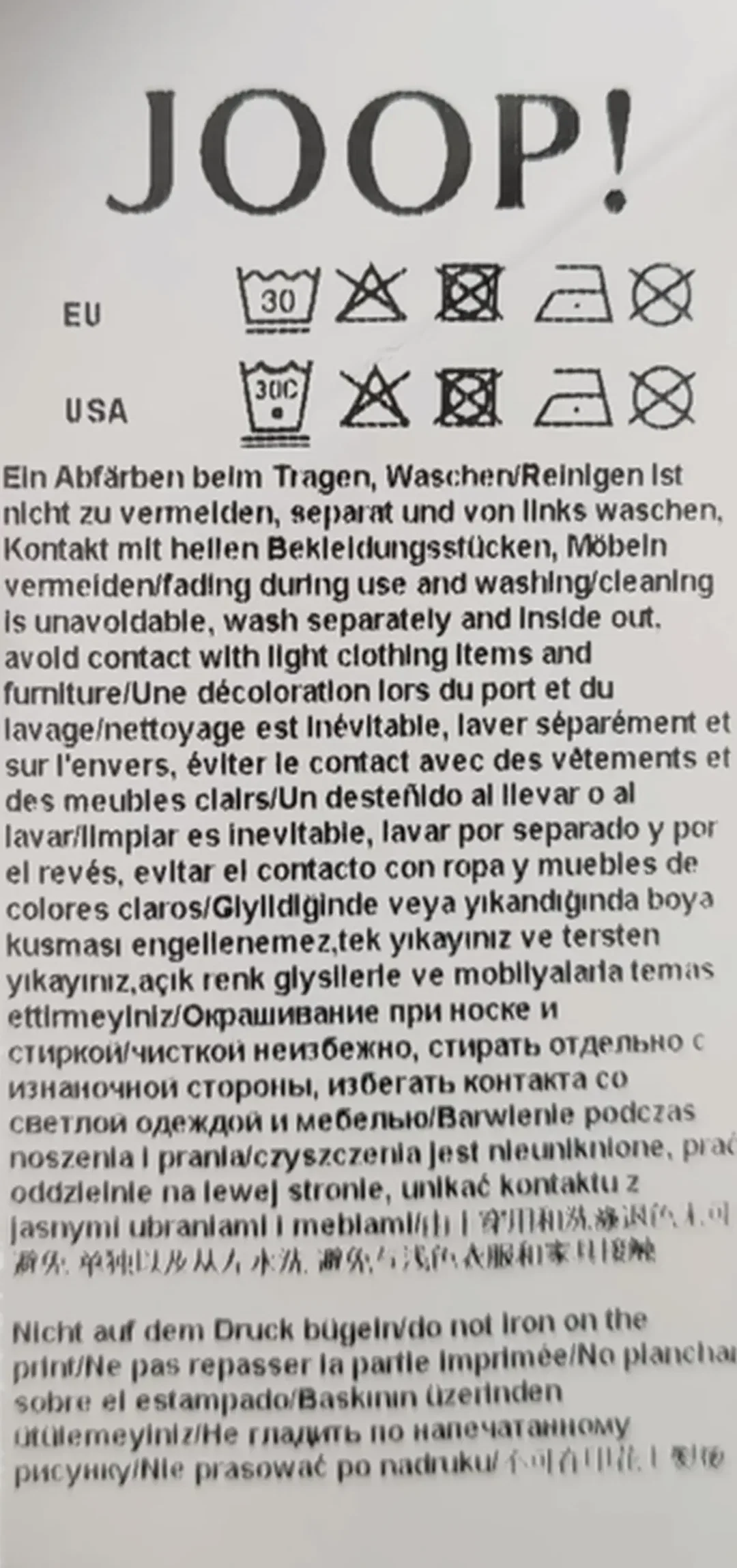 Joop Herren Pullover rot Gr. XL – Bild 7
