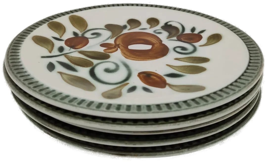 Boch Belgium Argenteuil Dessertteller 5 Stück Vintage - Bild 1