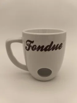 Schokofonduetasse mit 6 Gabeln – Vorschau 3