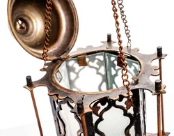 Weihrauchkessel (?) alt aus Messing - Bild 3