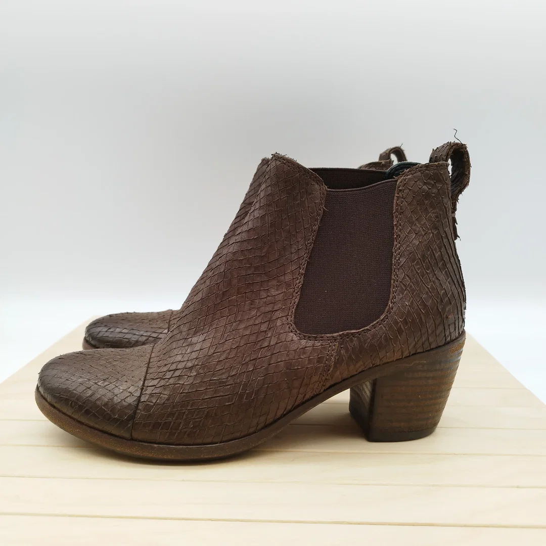 Kennel & Schmenger Damen Stiefeletten – echtes Leder – Größe 3,5 (EU 36,5) - braun – Bild 2