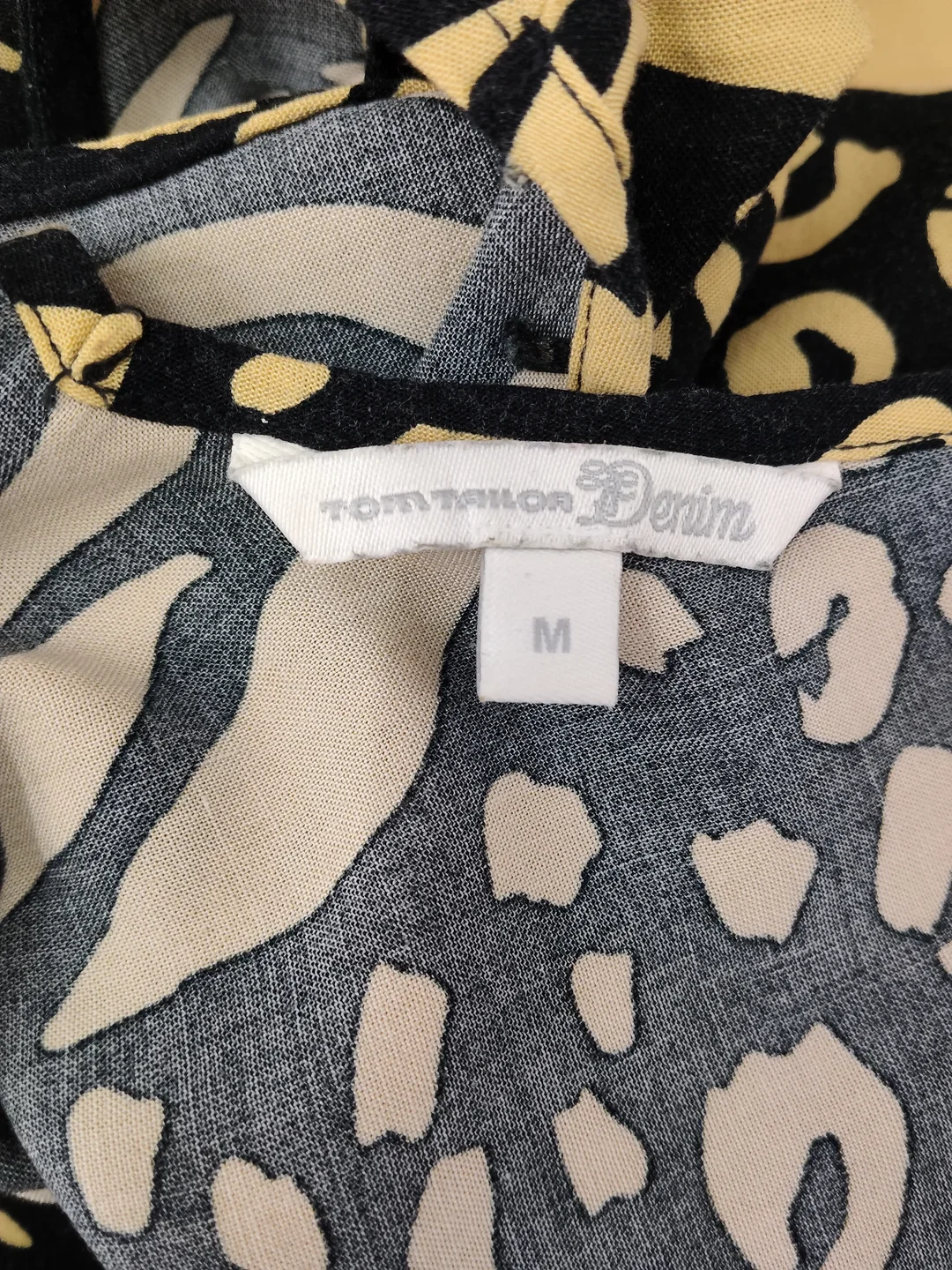 Sommertop Tom Tailor Denim (Viskose, Gr. 38) | Sommerleicht – Bild 4