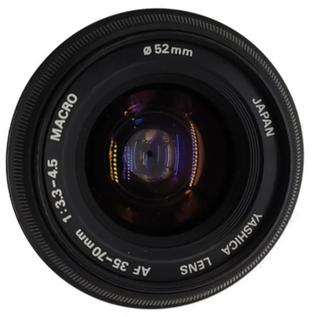 Yashica Objektiv AF Zoom Lenses 35-70mm F3.3-4.5 Macro ∅ 52mm mit Beschreibung – Bild 3