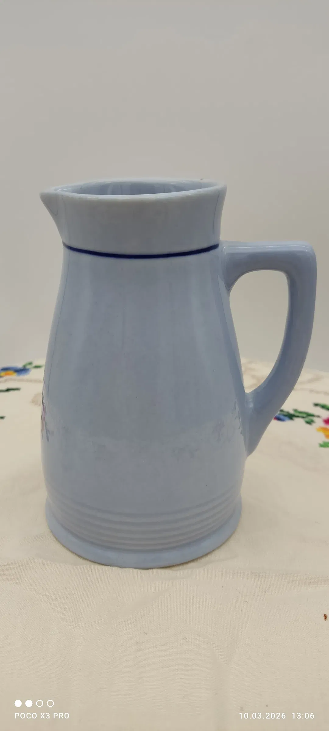 Kleine Porzellankanne Lilien Porzellan | Vintage-Schatz - Bild 4