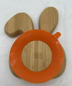 bamboobamboo bunny suction plate - Baby- und Kleinkinderteller - Bild 4