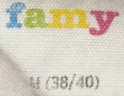 Famy Damen Weihnachtspullover dunkelblau gemustert Gr. M 38/40 - Bild 3