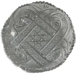 Glaskunst: 28 cm Glasteller/Glasschale - Exzellente Qualität - Bild 1