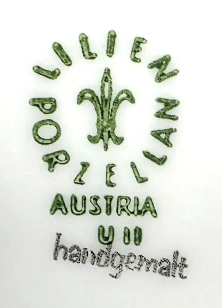Lilienporzellan Austria - Alpenflora Glühweinkrug/Wasserkrug klein – Bild 8