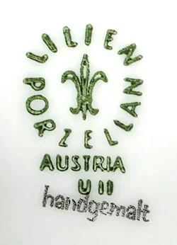 Lilienporzellan Austria - Alpenflora Glühweinkrug/Wasserkrug klein - Bild 8