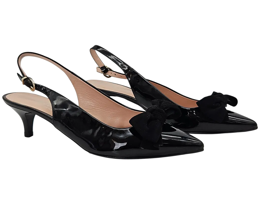 Voltan Damen Pumps, schwarz - Gr. 39,5 - Bild 4