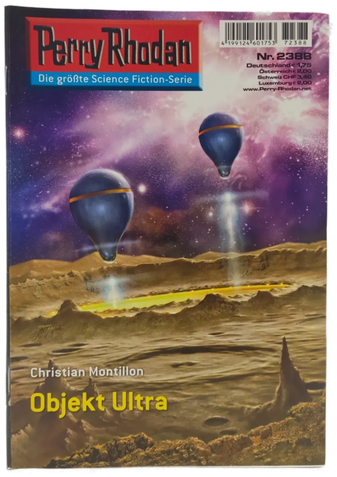 Romanheft Perry Rhodan Objekt Ultra Erstauflage Nr.2388 - Bild 2