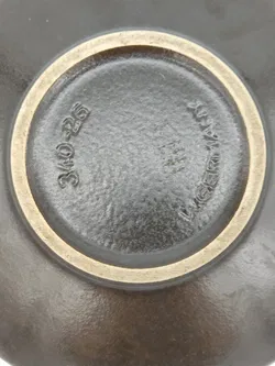 West Germany Vintage-Obstschale No. 340-26 / orange-braun - Bild 5