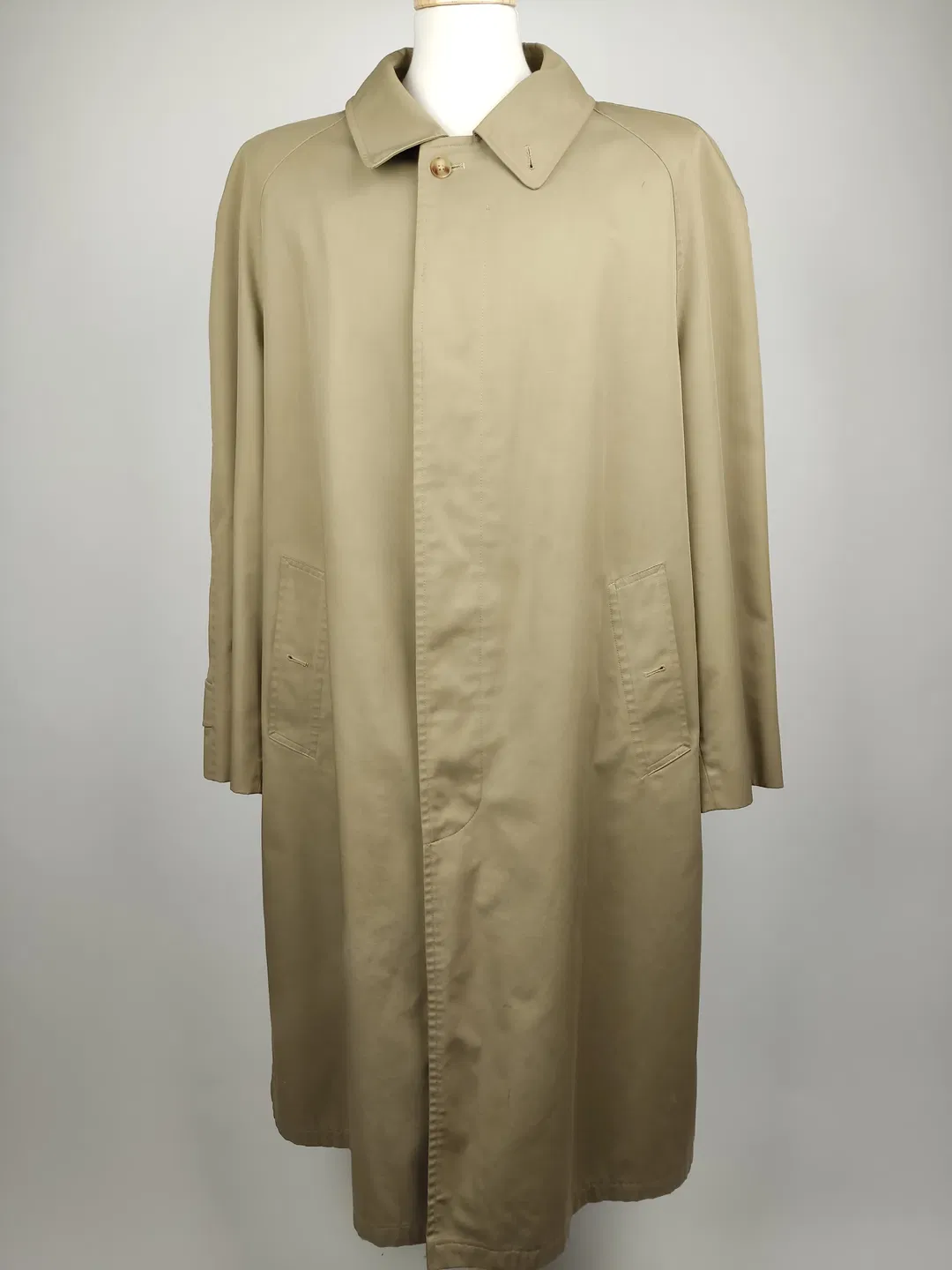 Herrentrenchcoat im Burberrystyle beige - XL/ 52 - Bild 4