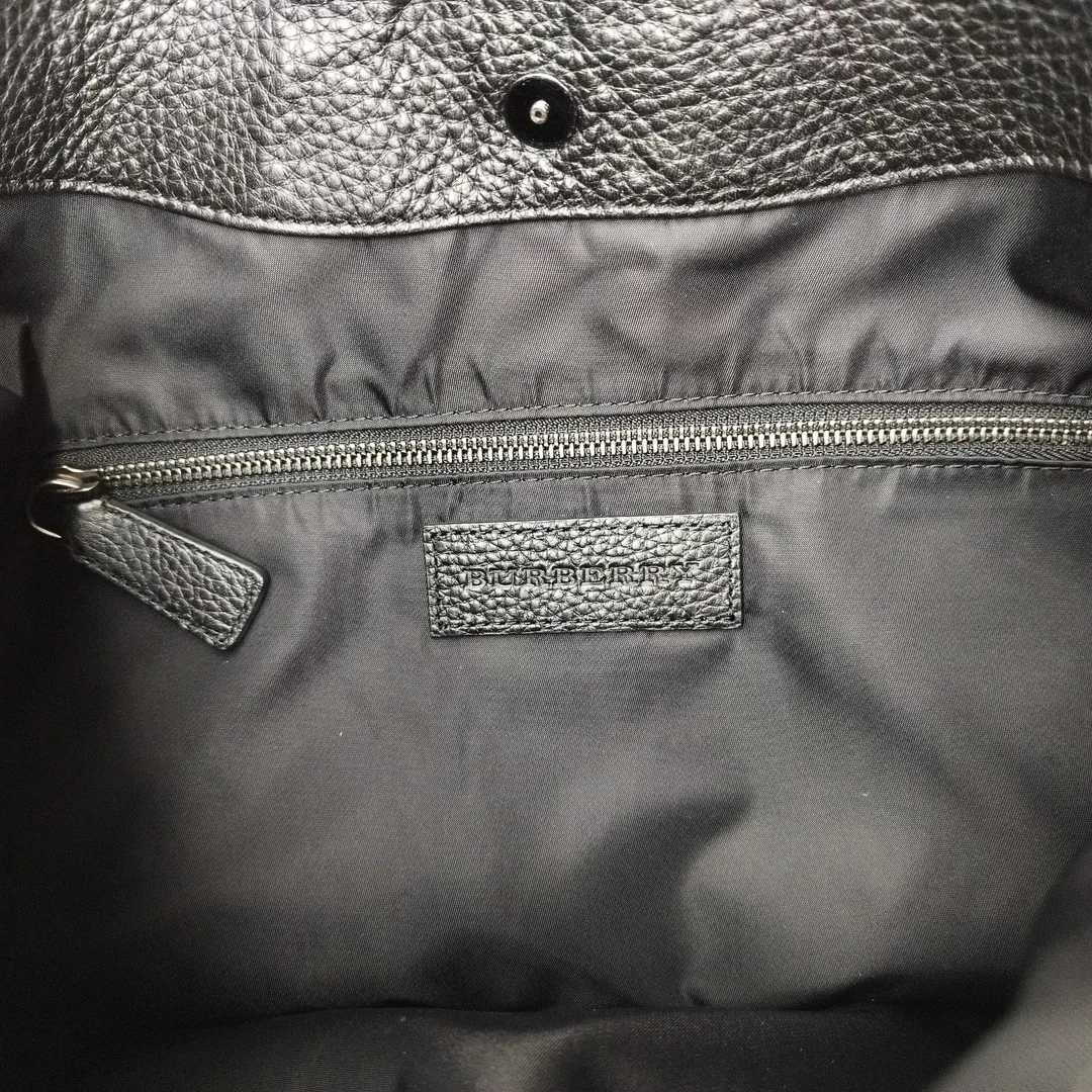 Burberry Tote Bag | Leder/Nylon | Olivengrün – Bild 7