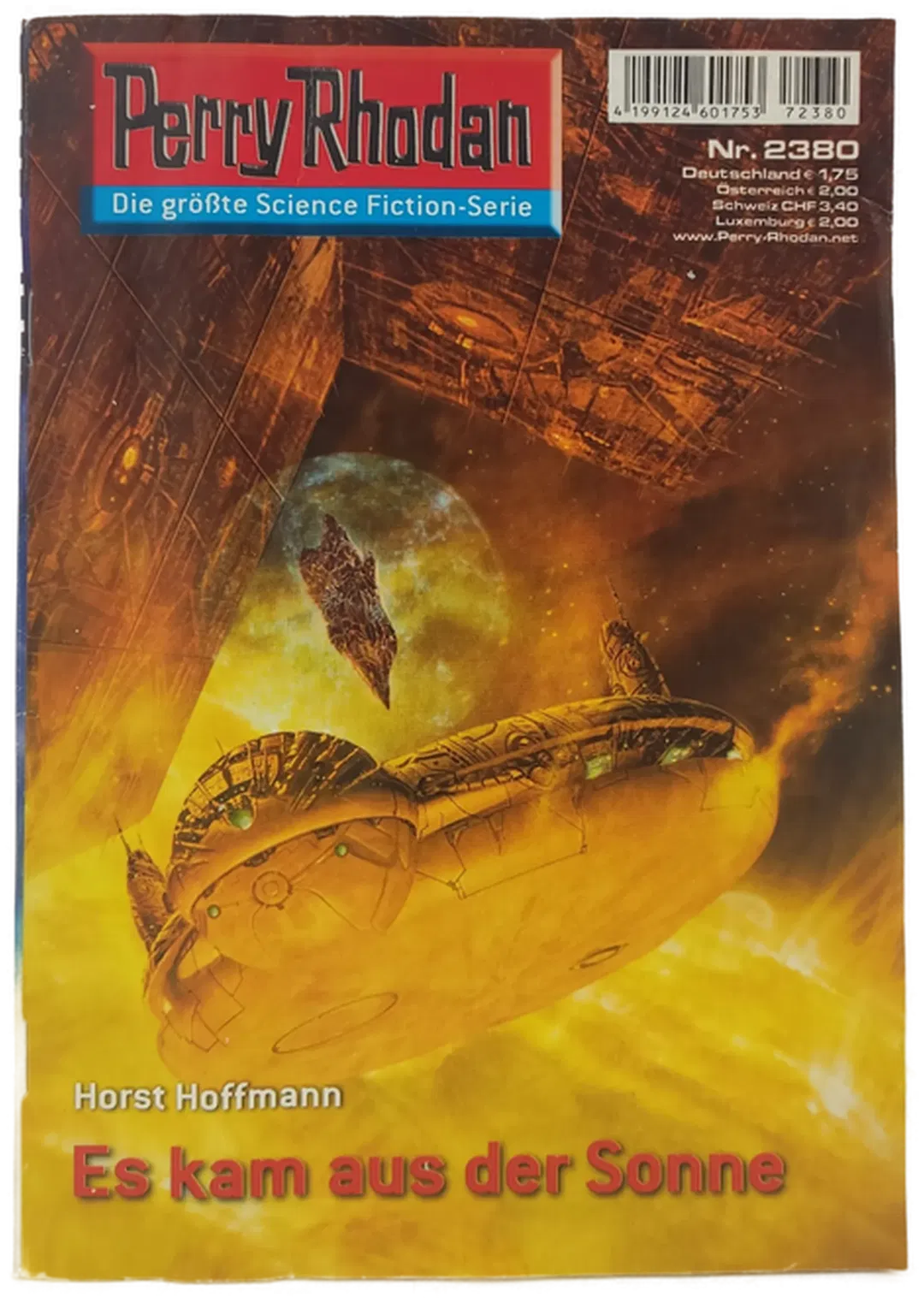 Romanheft Perry Rhodan Es kam aus der Sonne Erstauflage Nr.2380 - Bild 1