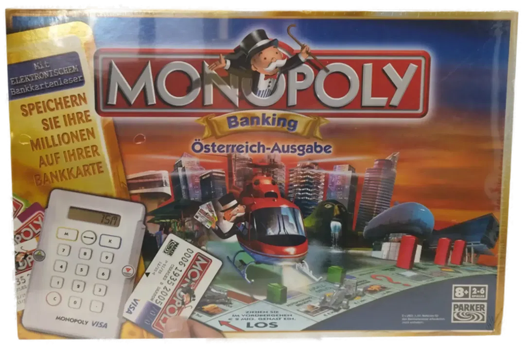 Gesellschaftsspiel Monopoly Banking Österreich-Ausgabe | Neuwertig - Bild 1