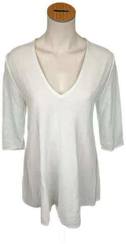 Stefanel Damenshirt weiß Gr. L