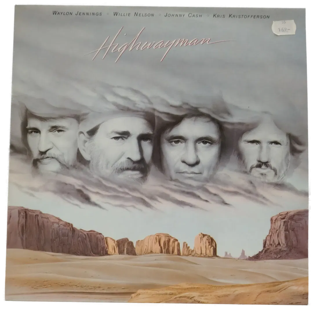 LP Highwayman (Waylon/Willie/Johnny/Kris) | Sehr Gut Erhalten - Bild 1