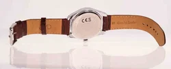 CURREN Quartz Herrenuhr Schwarz mit Datum, braunes Lederband - Bild 2