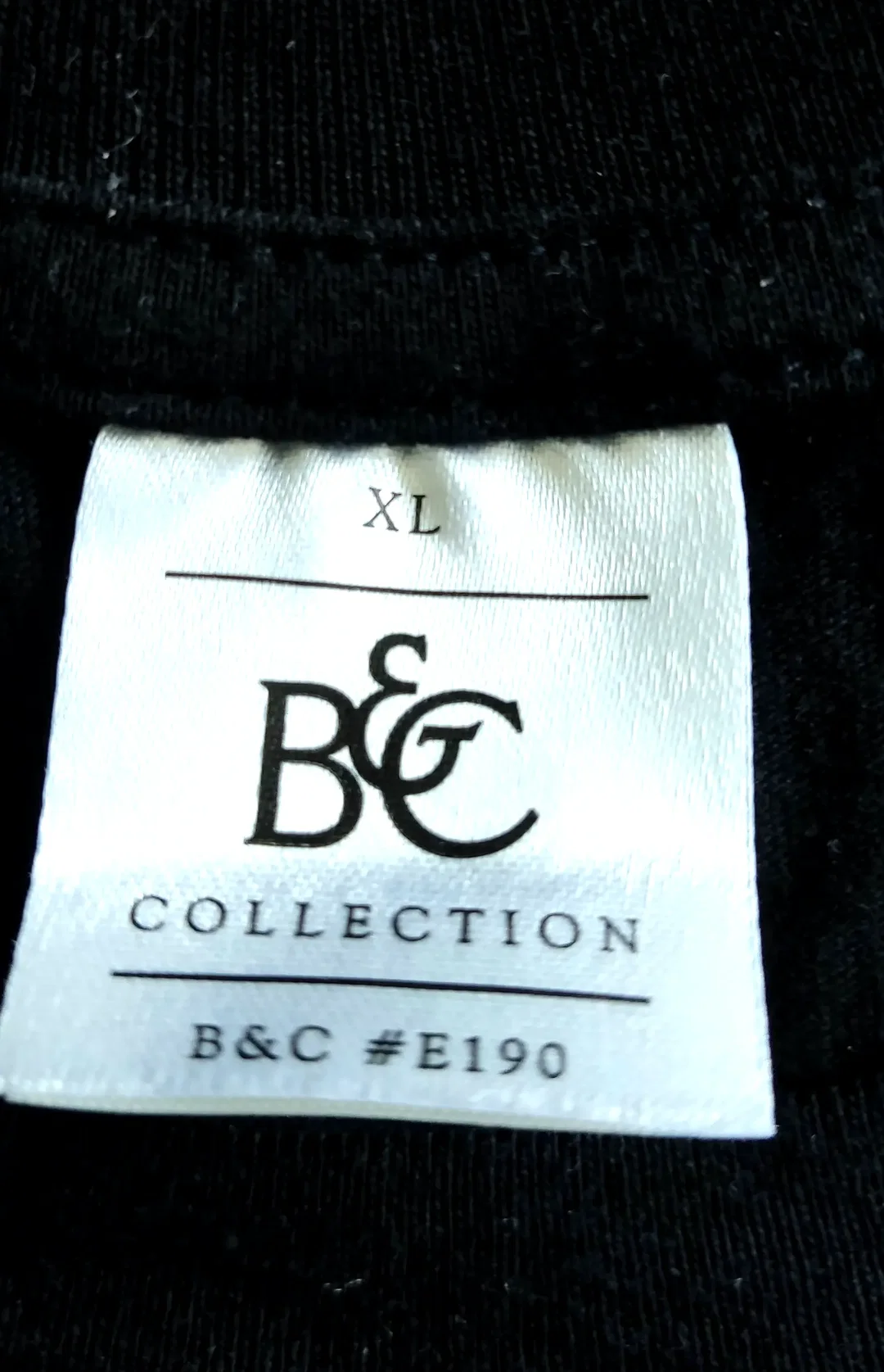 B&C, Lustiges T-Shirts, schwarz, mit Sprüchen bedruckt - Gr. XL/ EUR 52 – Bild 4