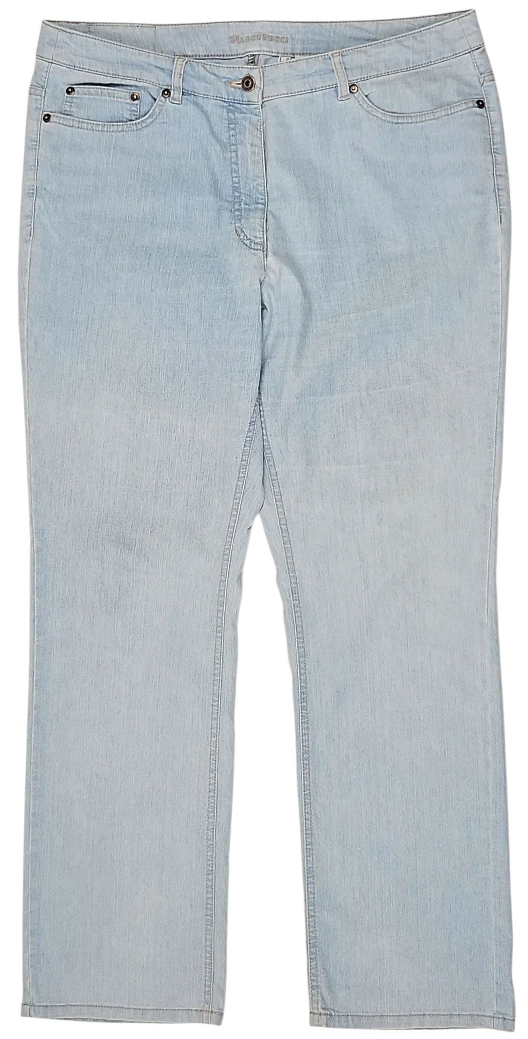 MARCO PECCI Damen Hose, hellblau - Gr. D 42 - Bild 1