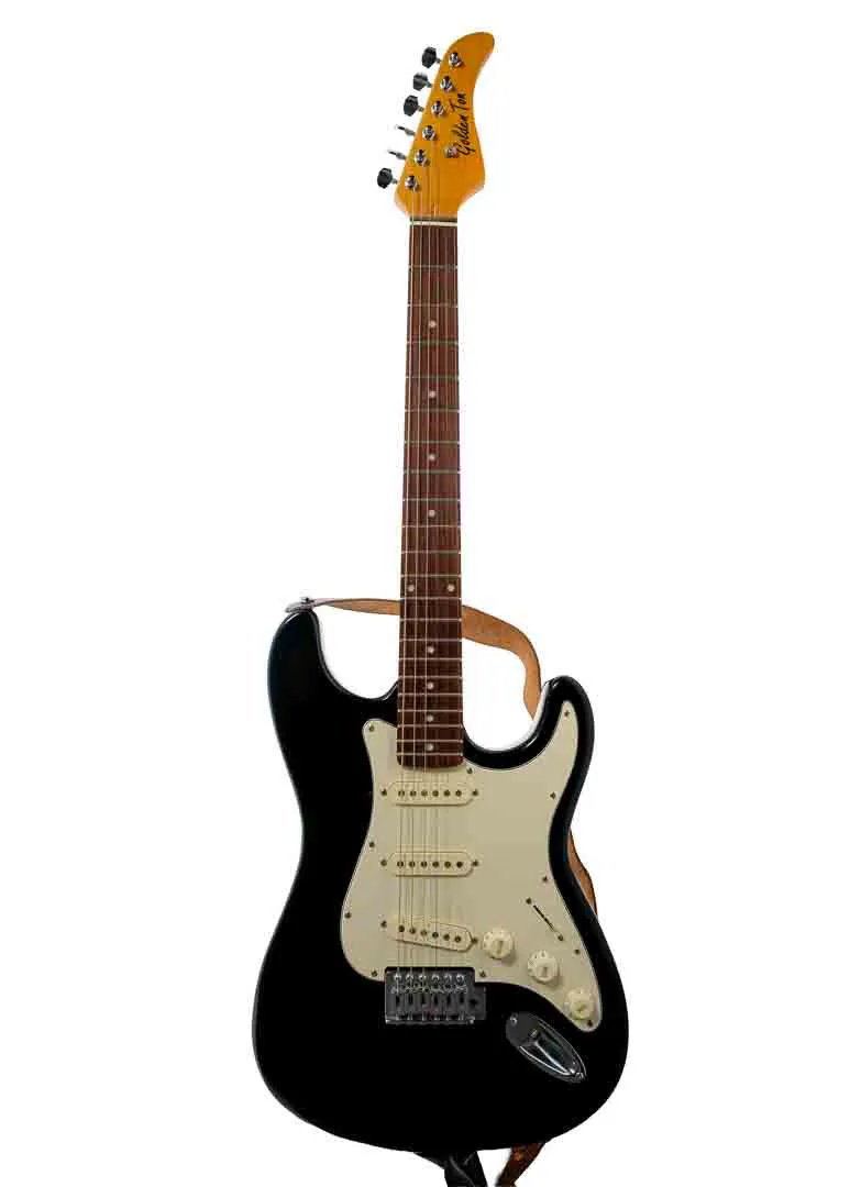 Golden Ton E‑Gitarre Strat‑Style mit Ritter Gigbag - Bild 4