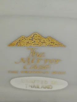 Goldener Spiegelhäuses von Tutanchamun Porzellan & Zertifikat von Franklin Mint | Limitierte Rarität – Vorschau 7