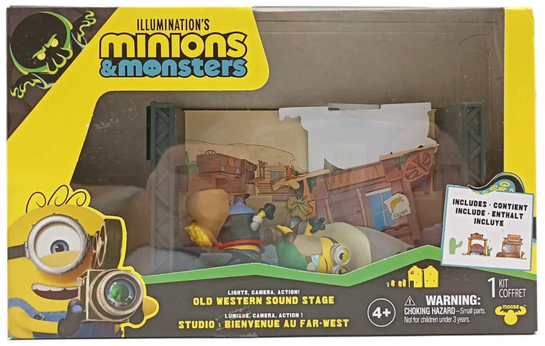Illumination Minions & Monsters Western-Kulisse Spielset  – Bild 2